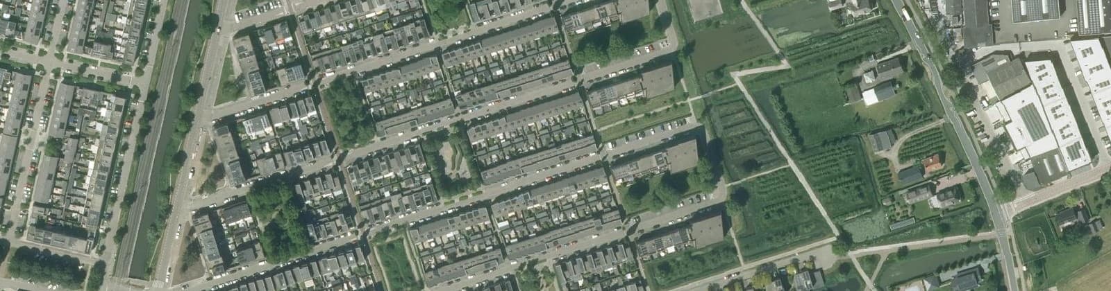 Luchtfoto van De Tuinen