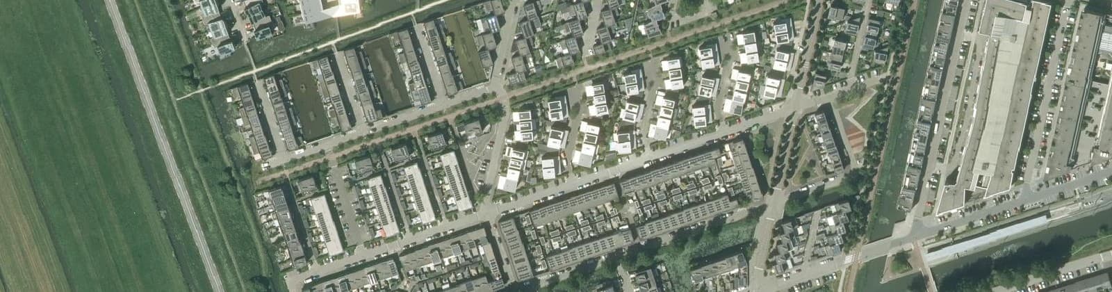 Luchtfoto van De Wereldsteden