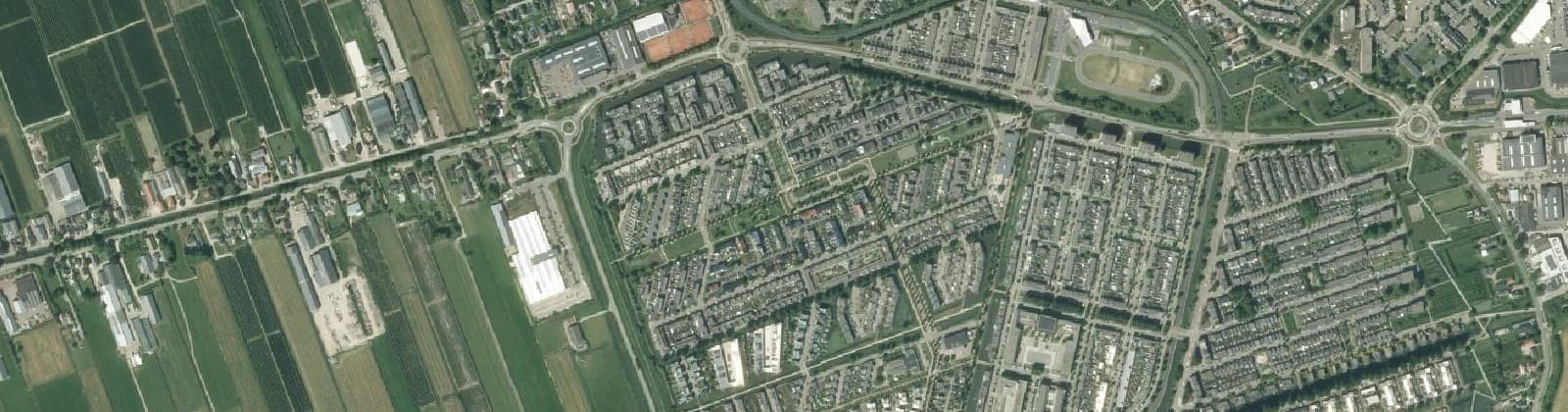 Luchtfoto van Het Staatse