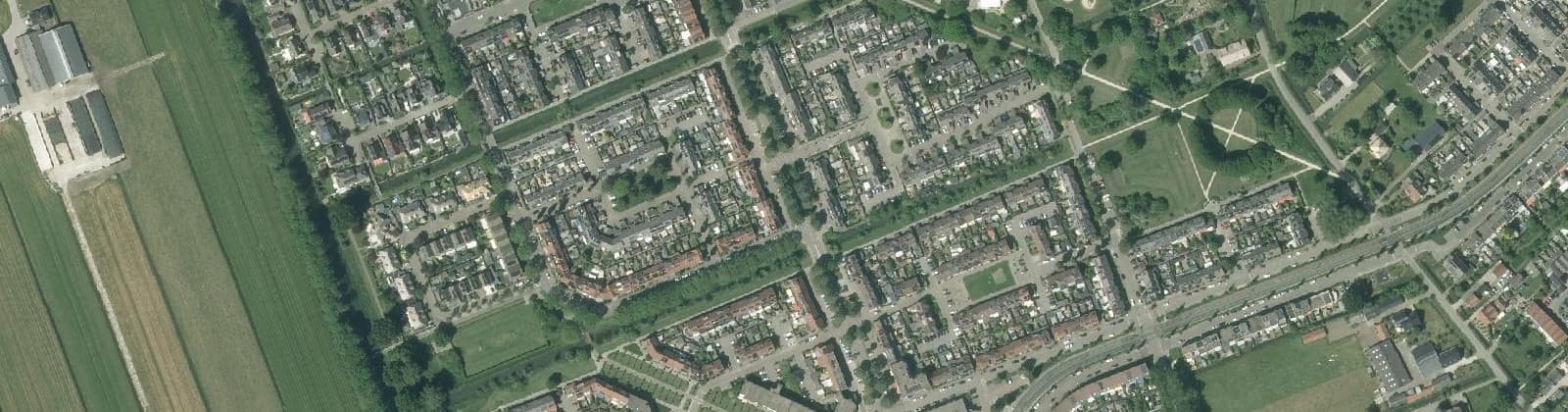 Luchtfoto van Achterveld-West
