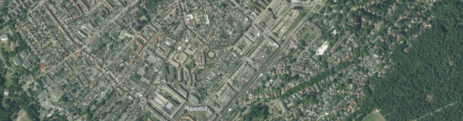 Luchtfoto van Carré
