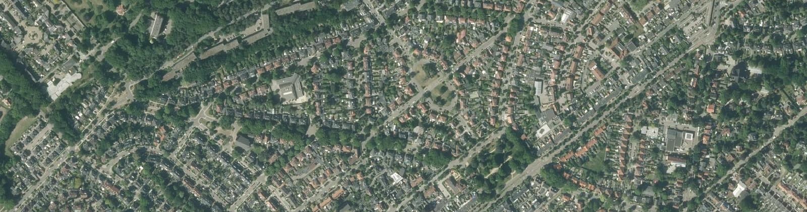 Luchtfoto van Patijnpark