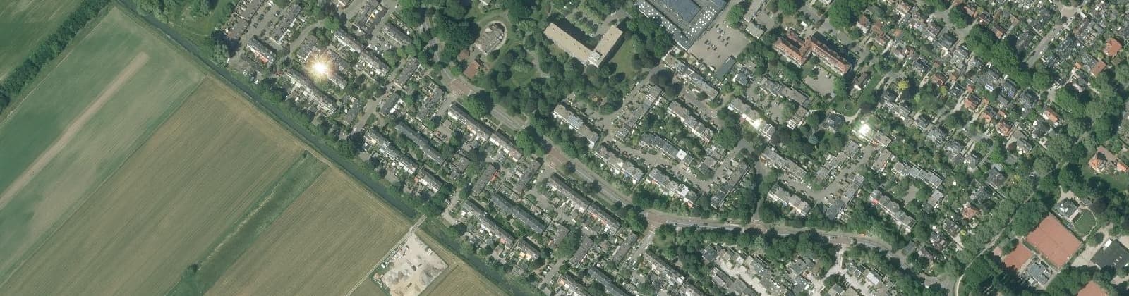 Luchtfoto van Couwenhoven