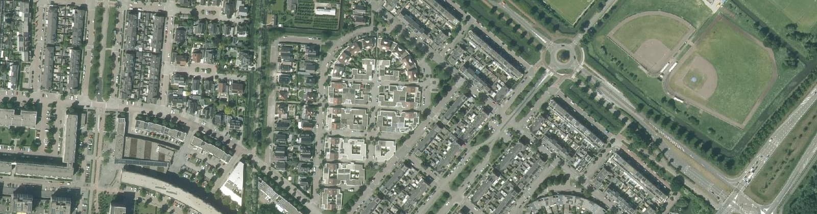 Luchtfoto van Hoven-Oost