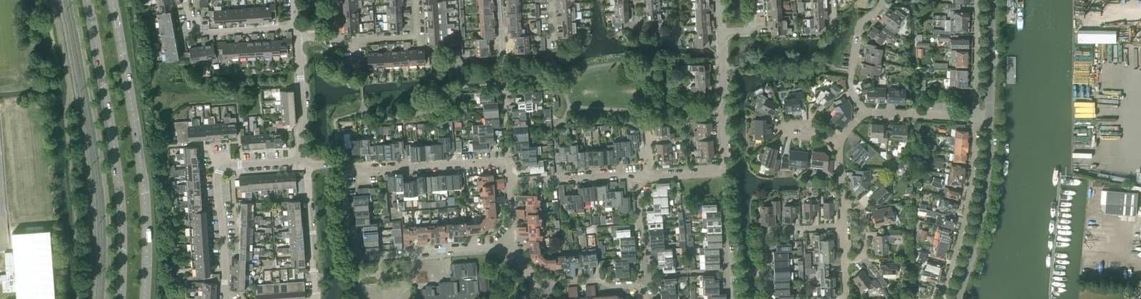 Luchtfoto van Graven en Gravinnen