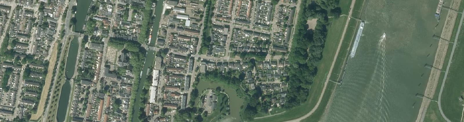 Luchtfoto van Vreeswijk