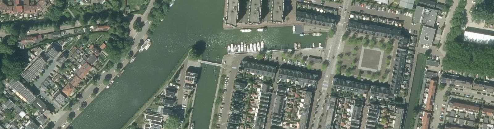 Luchtfoto van Nieuw Vreeswijk