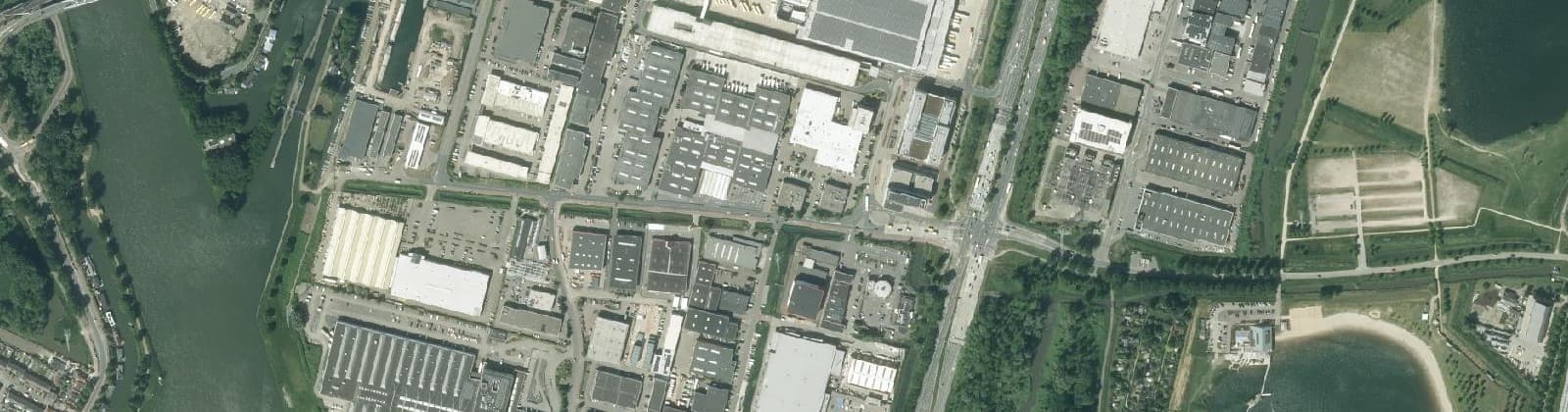 Luchtfoto van De Liesbosch