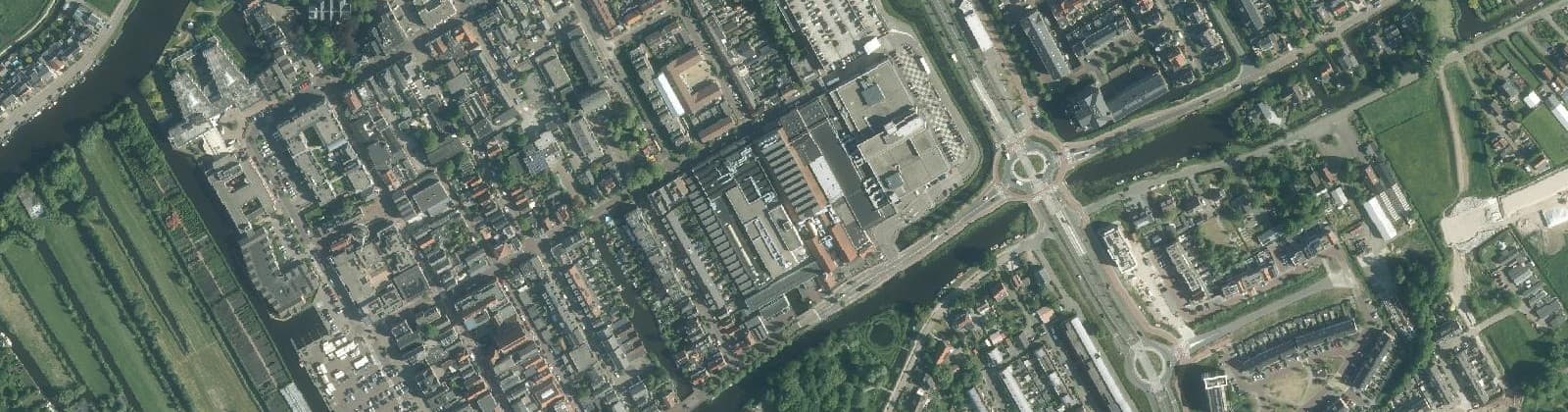 Luchtfoto van Centrum