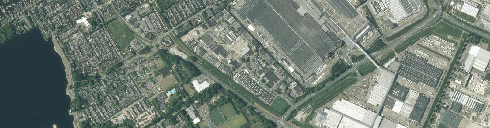 Luchtfoto van Hornmeer