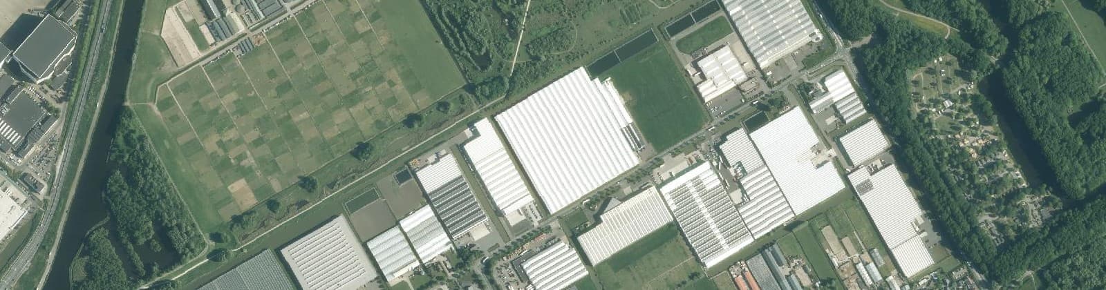 Luchtfoto van Schinkelpolder