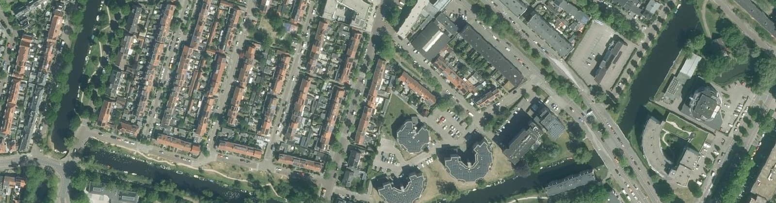 Luchtfoto van Dillenburg en Stadhouderskwartier
