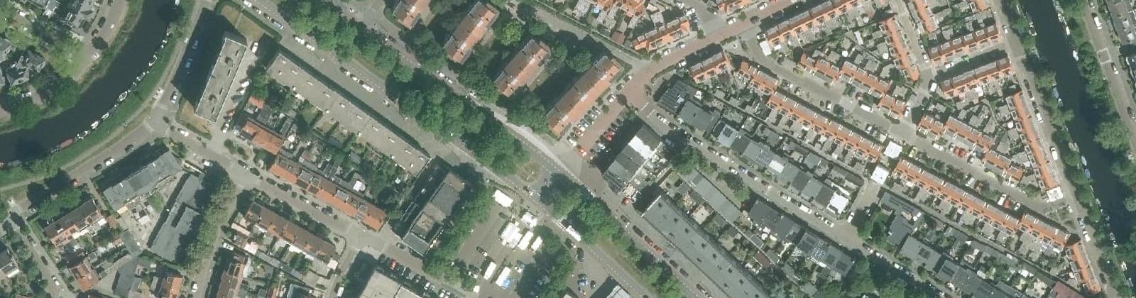 Luchtfoto van Oud-Rochdale