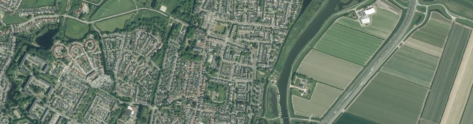 Luchtfoto van Oudorp-Noord en Oudorp-Oost