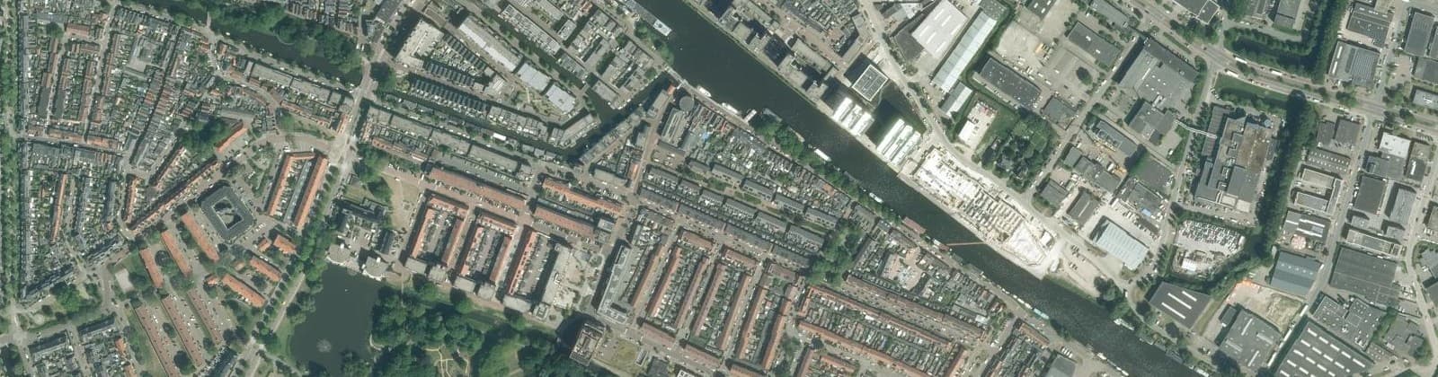 Luchtfoto van Oud-Overdie