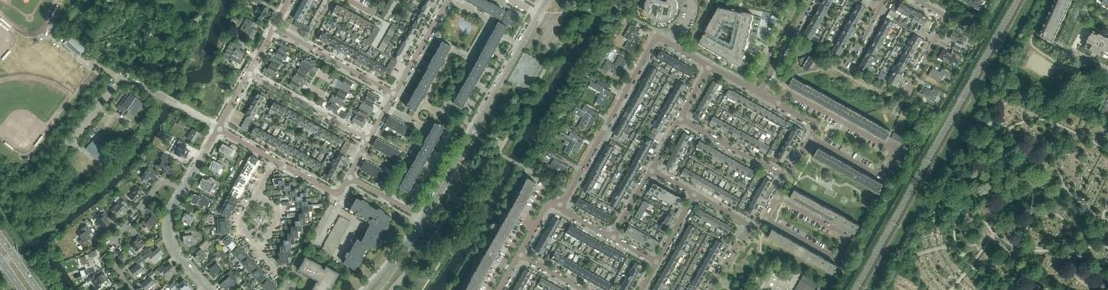 Luchtfoto van De Hoef III en IV