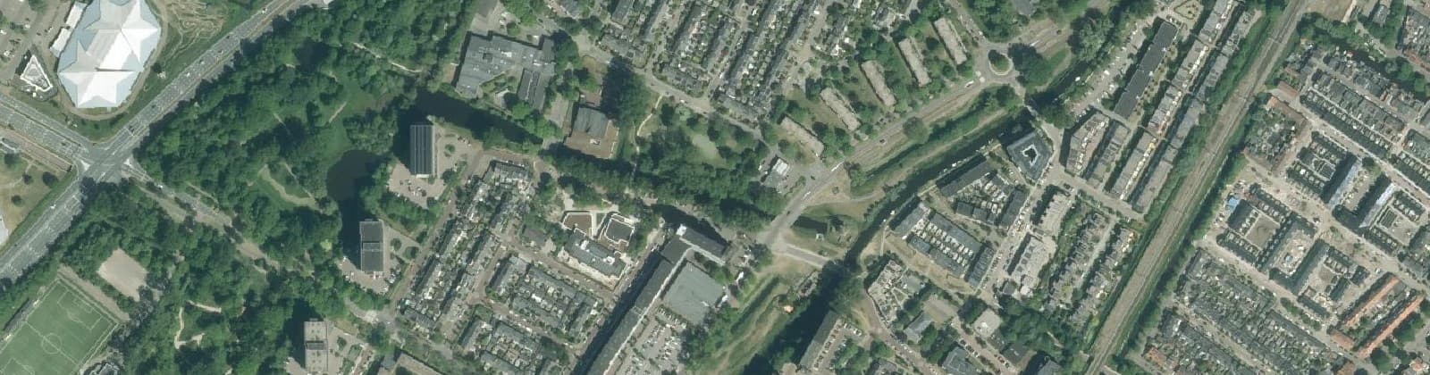 Luchtfoto van De Hoef I en II
