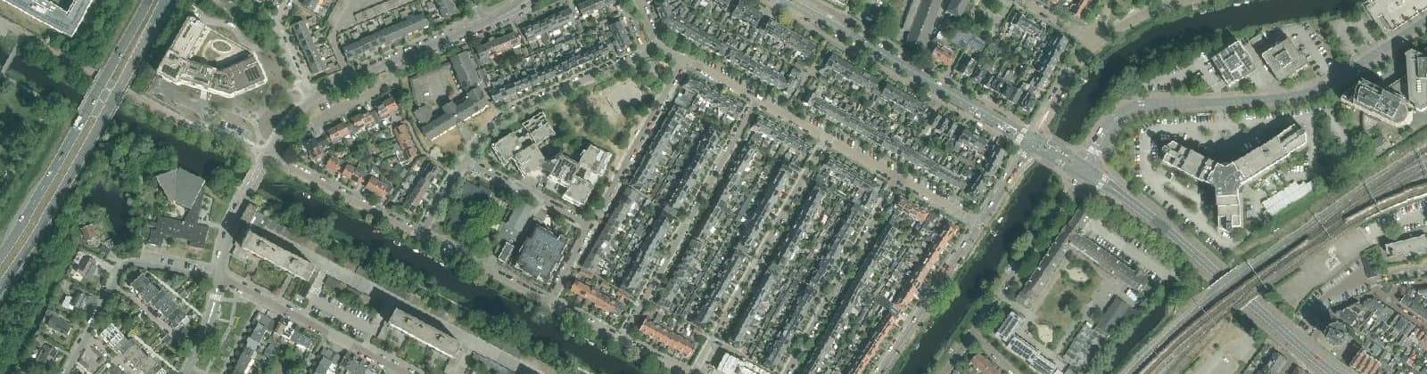 Luchtfoto van Bergerwegkwartier