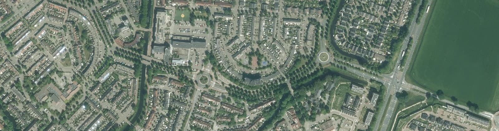 Luchtfoto van Daalmeer-Zuidoost