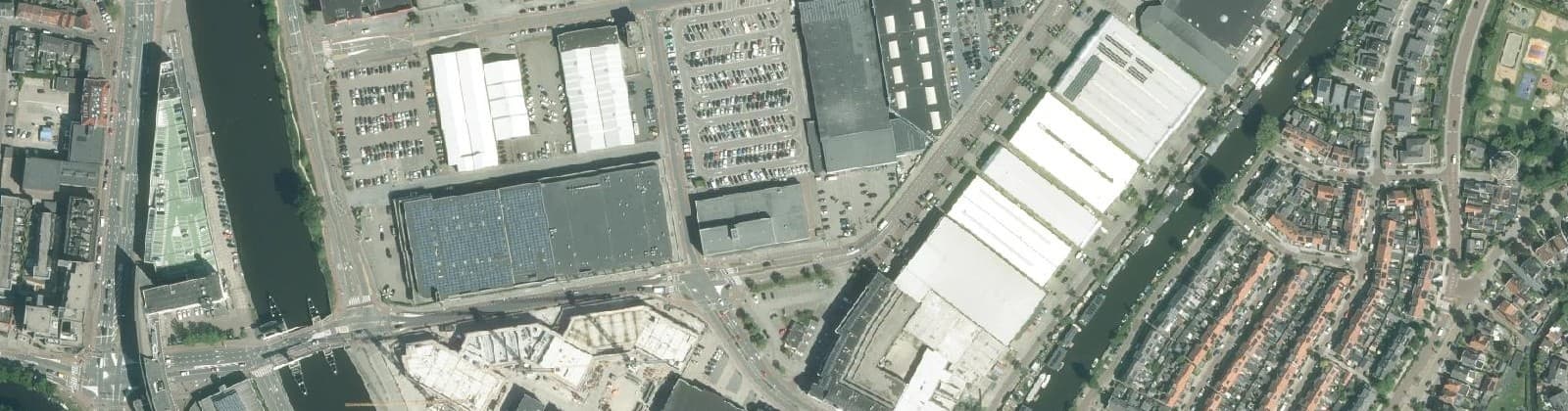 Luchtfoto van Overstad