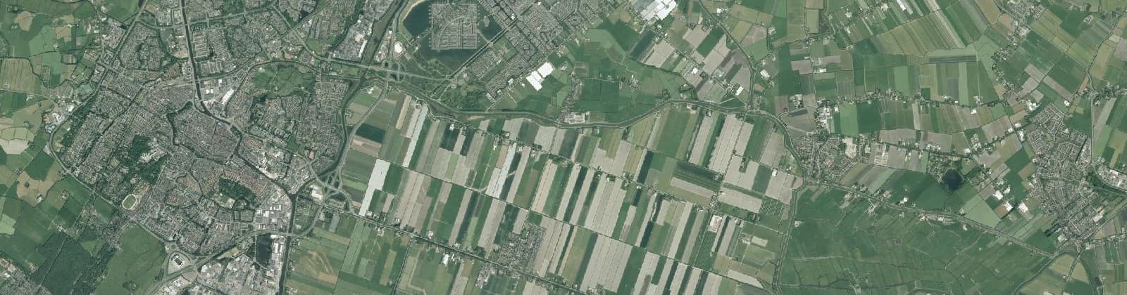 Luchtfoto van Oterleek