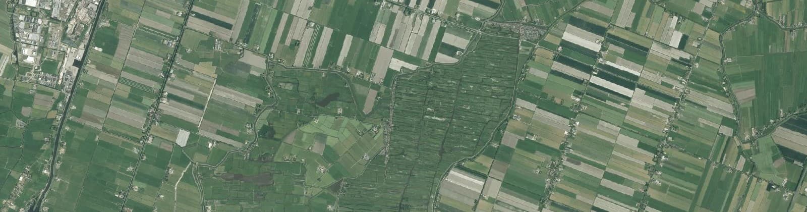Luchtfoto van Grootschermer