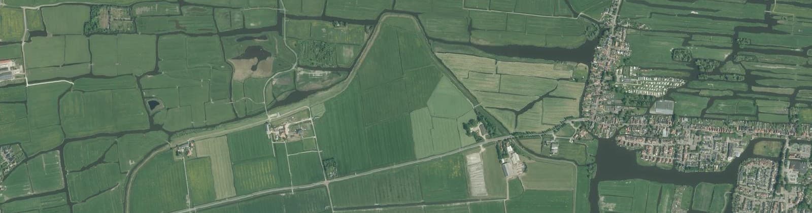 Luchtfoto van Graft