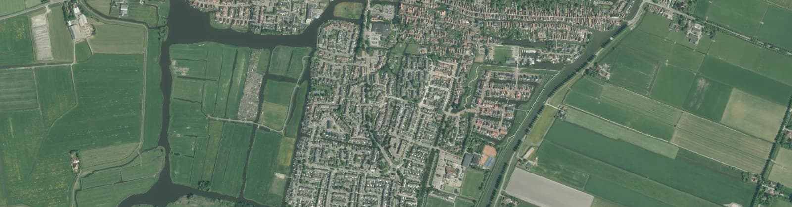 Luchtfoto van De Rijp
