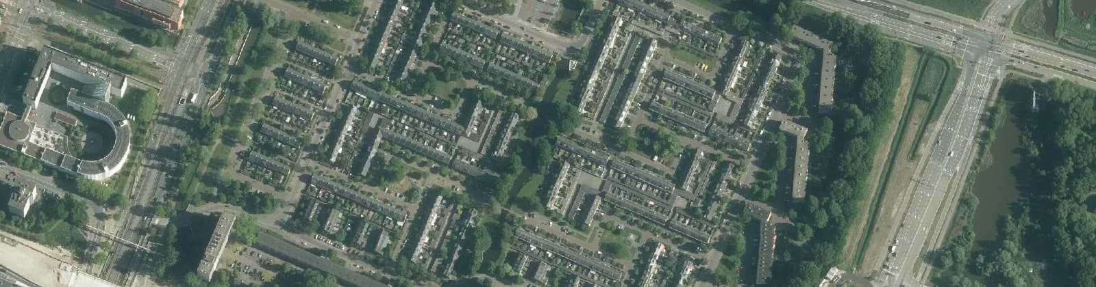 Luchtfoto van Operabuurt