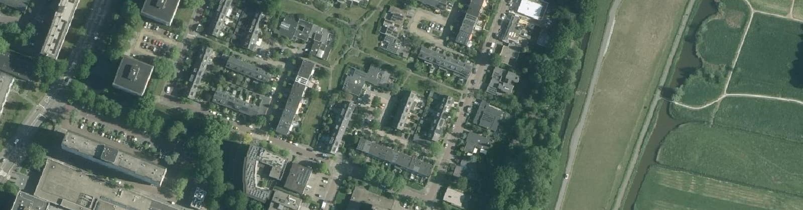 Luchtfoto van In de Wolkenbuurt
