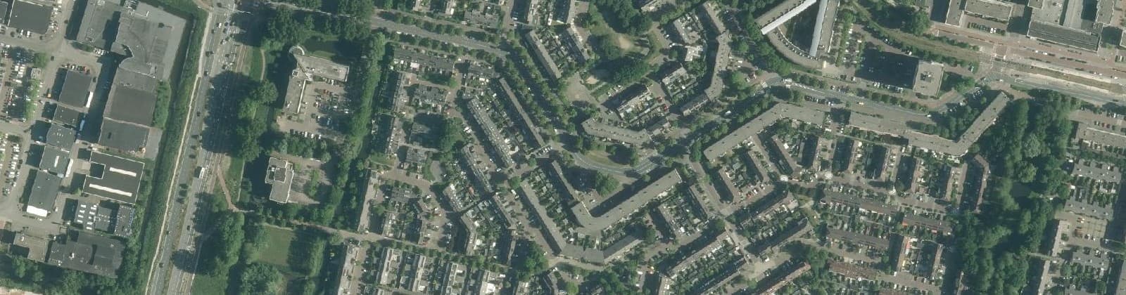 Luchtfoto van Molenbuurt