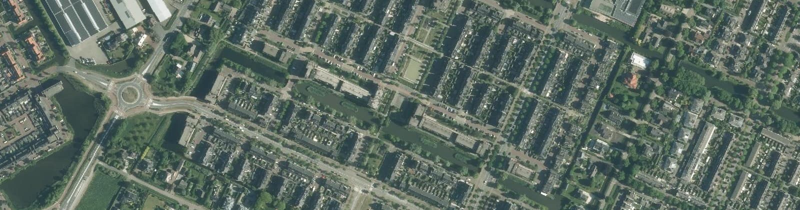 Luchtfoto van Kastelenbuurt