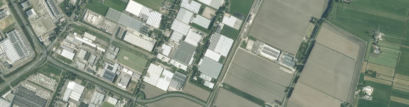 Luchtfoto van Legmeerpolder