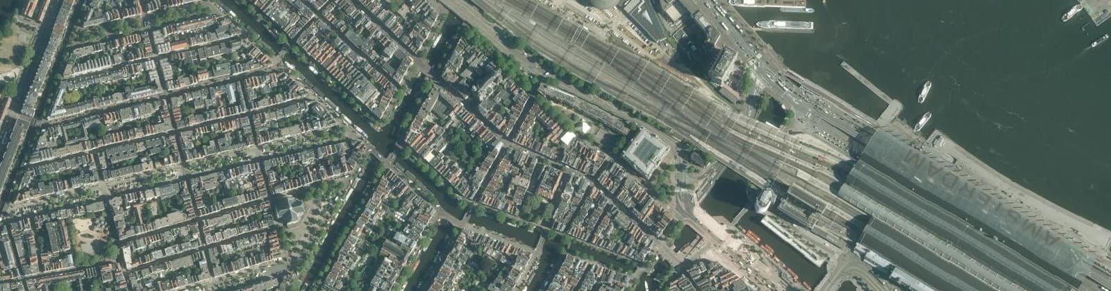 Luchtfoto van Haarlemmerbuurt-Oost