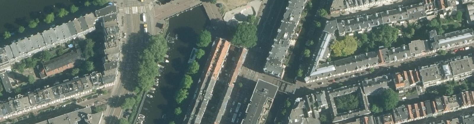 Luchtfoto van Marnixbuurt-Noord
