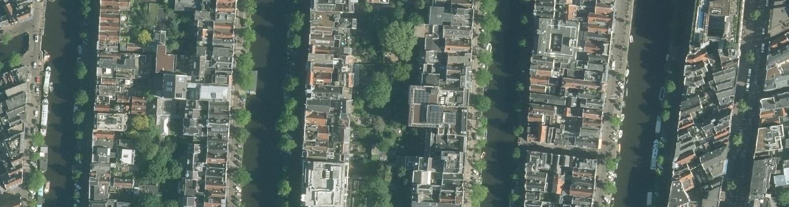 Luchtfoto van Felix Meritisbuurt