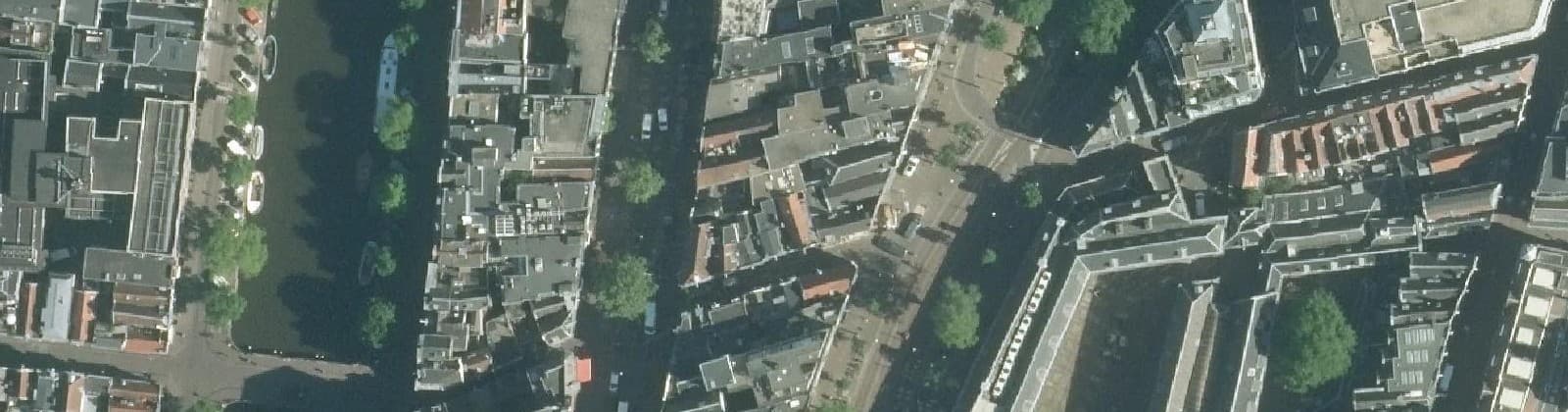 Luchtfoto van Spuistraat-Zuid