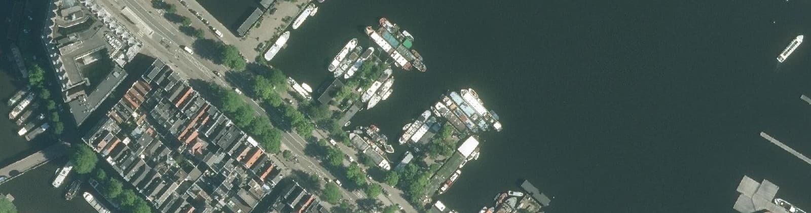 Luchtfoto van Scheepvaarthuisbuurt