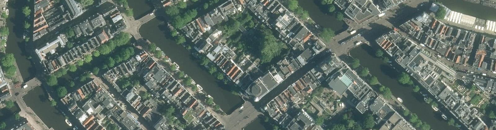 Luchtfoto van Leidsegracht-Zuid