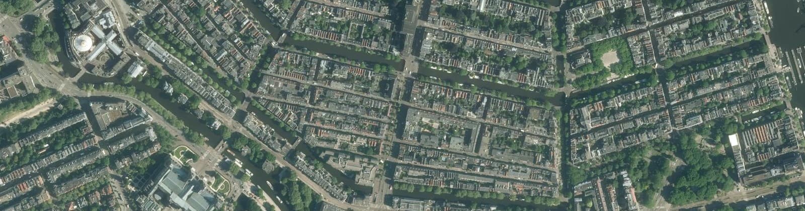 Luchtfoto van Weteringbuurt