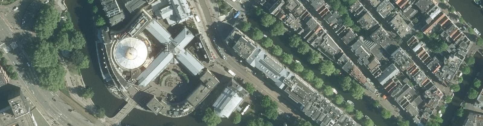 Luchtfoto van Leidsebuurt-Zuidoost