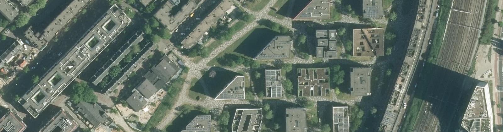 Luchtfoto van Het Funen