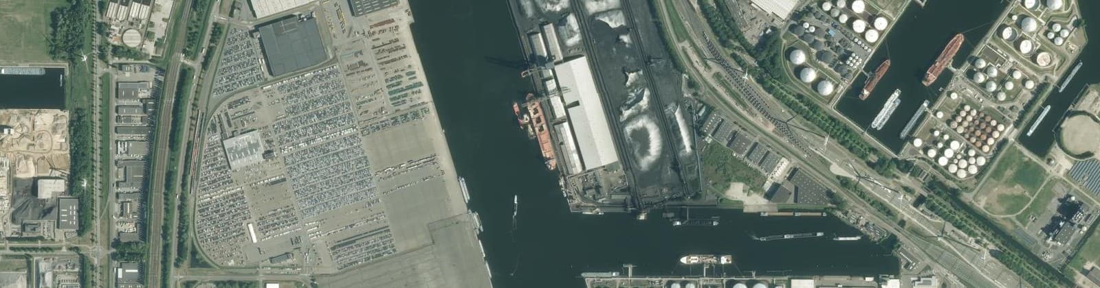 Luchtfoto van Westhaven-Noord