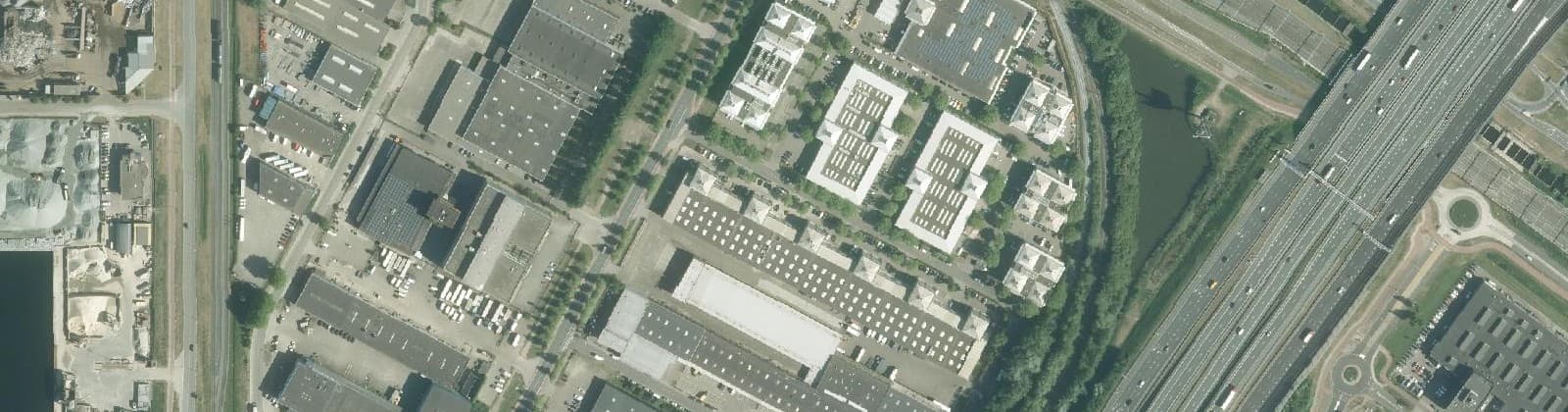 Luchtfoto van Vervoerscentrum