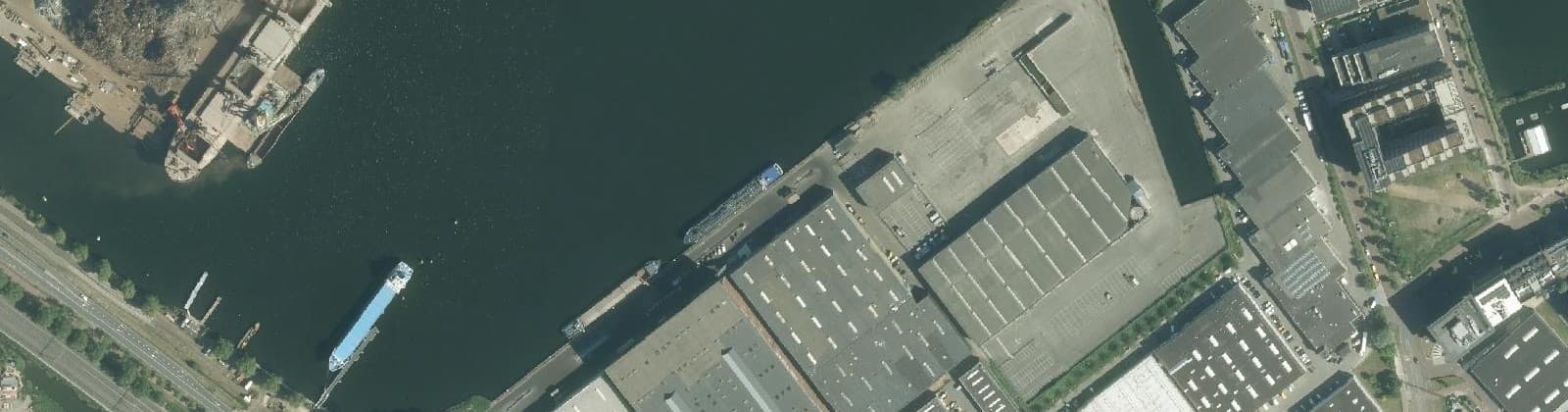 Luchtfoto van Minervahaven-Noordwest