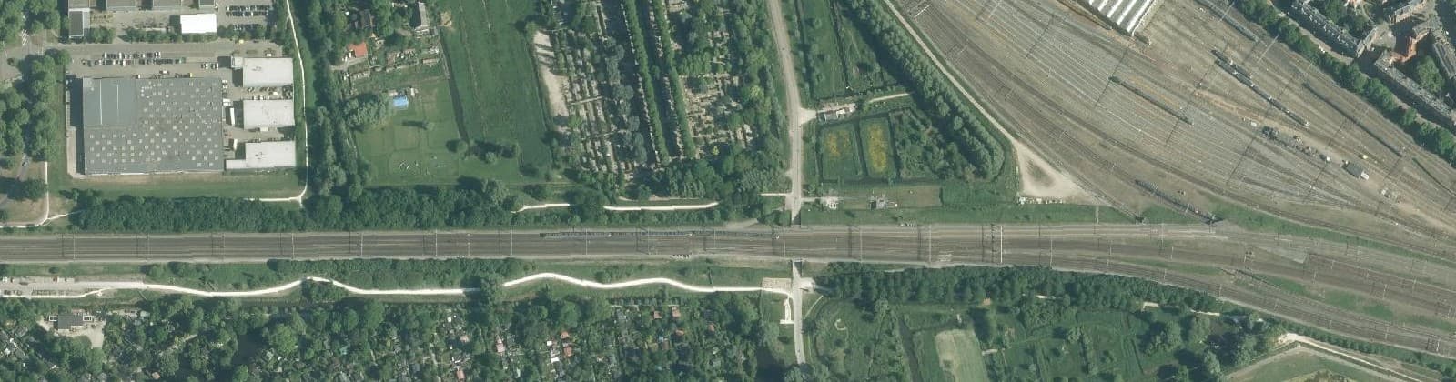 Luchtfoto van Overbraker Binnenpolder