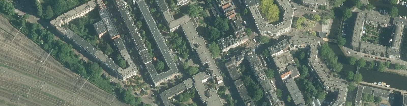 Luchtfoto van Spaarndammerbuurt-Zuidwest