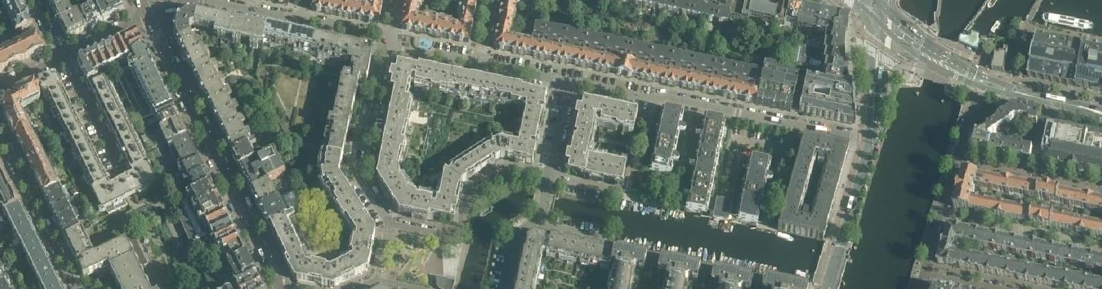 Luchtfoto van Spaarndammerbuurt-Noordoost