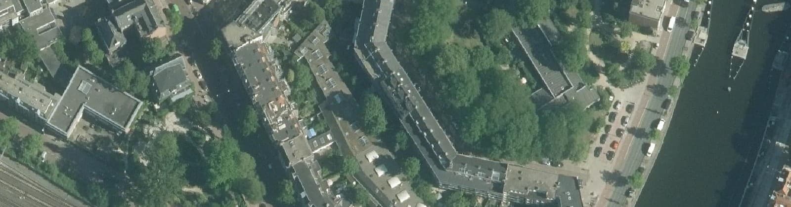 Luchtfoto van Spaarndammerbuurt-Zuidoost