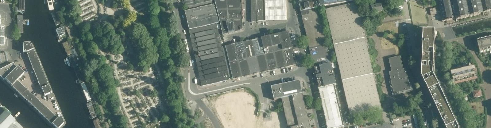 Luchtfoto van Bedrijvencentrum Westerkwartier